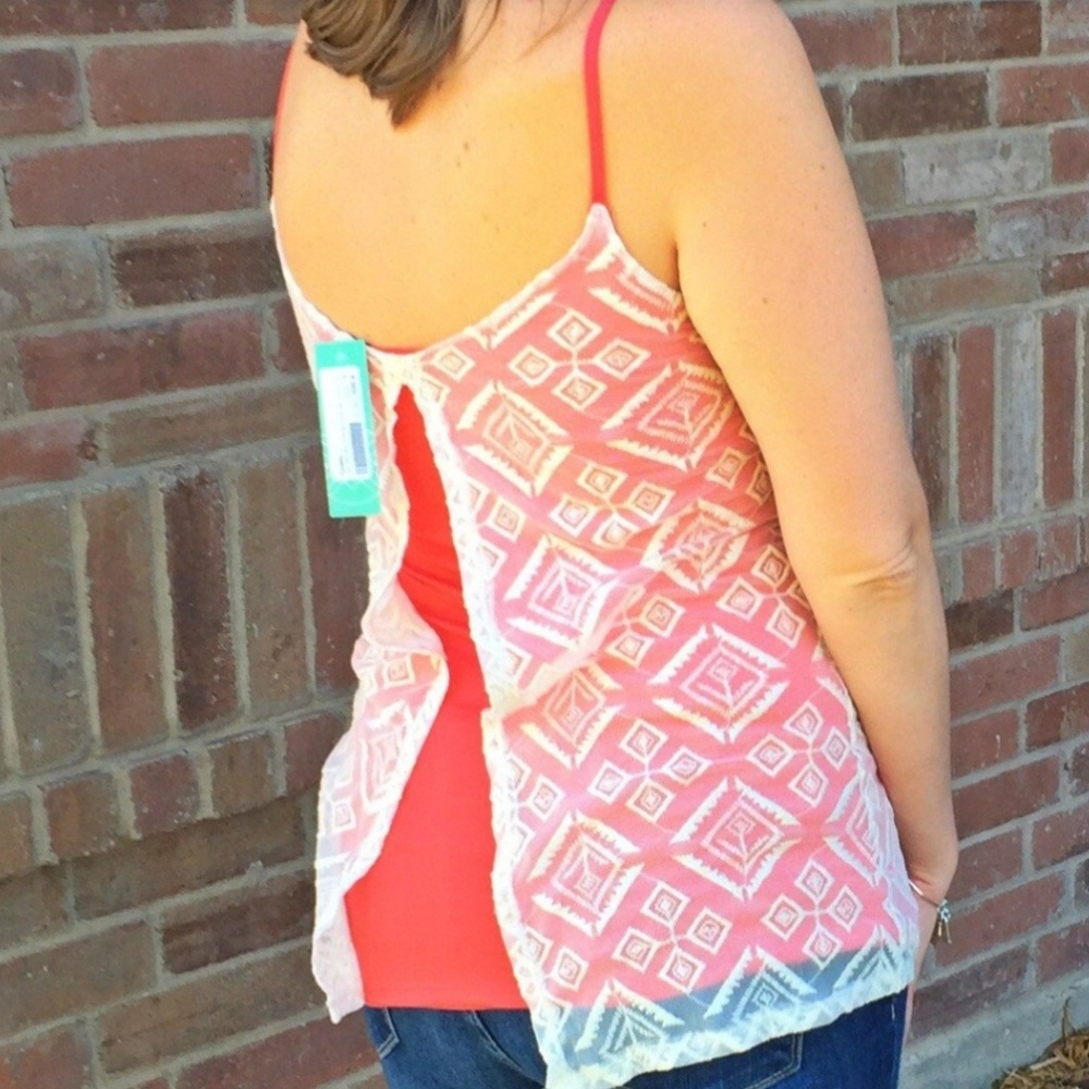 Colette Jennet Lace Overlay Split Back